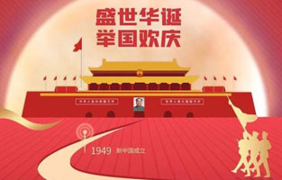祖国华诞喜迎到，举国上下齐欢笑。各族人民高歌唱，国泰民安起舞跳。世界志强辉煌耀，国富民福生活号。和谐团结建设搞，花团锦簇喜乐陶。在此，黄瓜网站观看入口电气恭祝祖国万岁，繁荣昌盛！